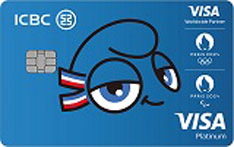工商银行Visa2024巴黎奥运信用卡 （吉祥物）