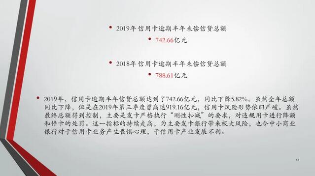 2019年中国信用卡与支付市场整体状况