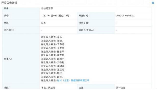 弘付数据提供线上信用卡非法套现服务，涉嫌犯非法经营罪