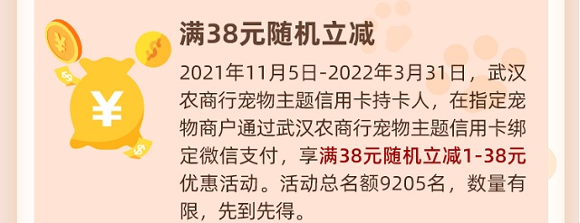 武汉农村商业银行宠物主题信用卡