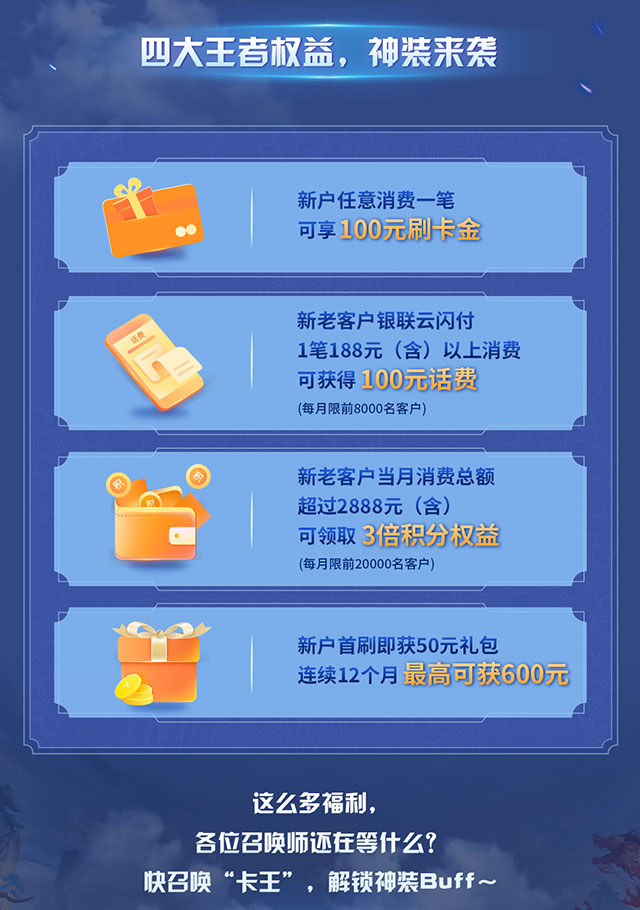 交通银行王者荣耀职业联赛主题信用卡再度荣耀上新！
