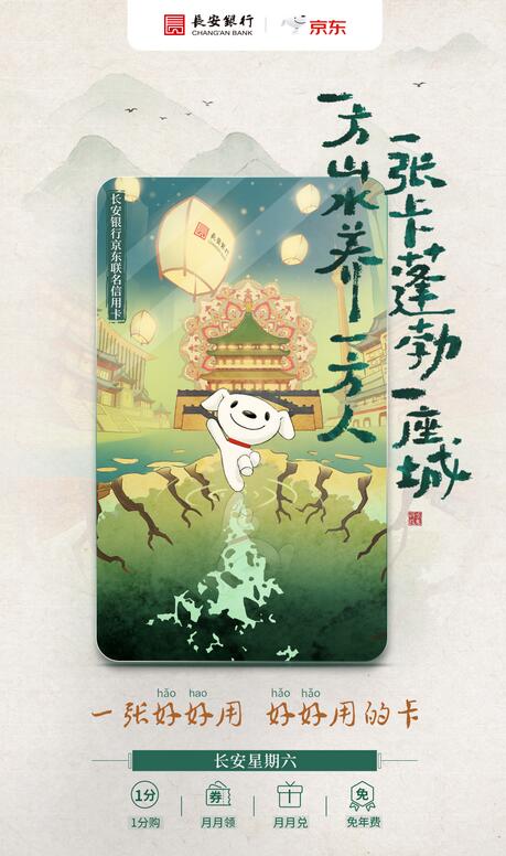 京东联名信用卡x长安银行