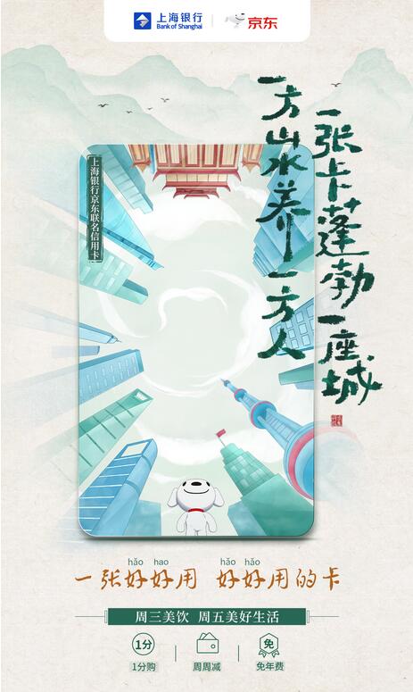 京东联名信用卡x上海银行