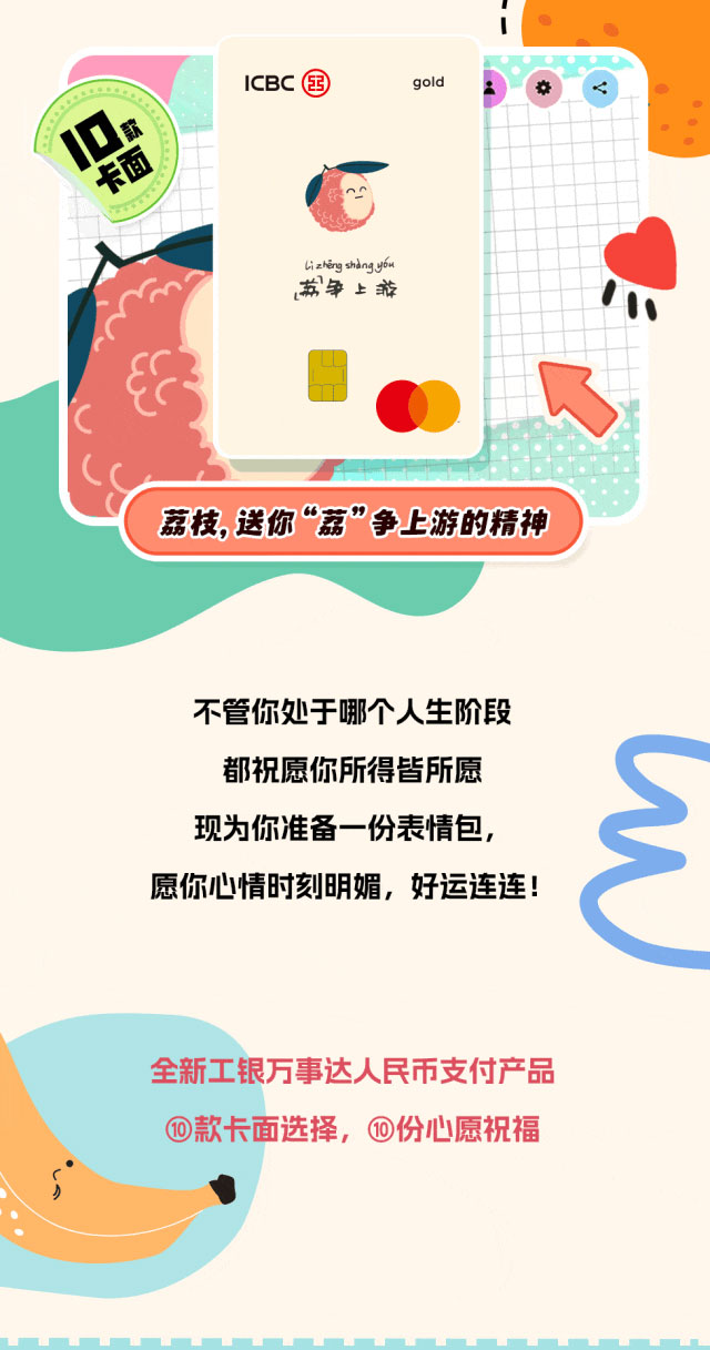 工商银行与万事达联合推出工银禧愿信用卡
