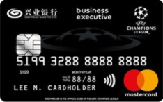 兴业银行万事达卡&reg;欧冠UEFA Champions League白金信用卡