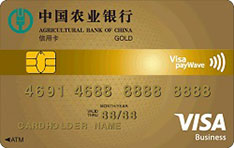 农业银行全球支付信用卡（Visa-金卡）