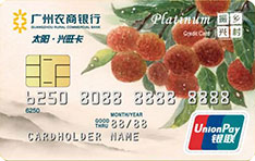 广州农商银行兴旺信用卡
