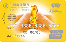 农业银行鲁花集团信用卡