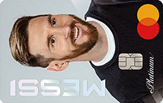 中信银行颜卡&middot;梅西万事达信用卡（白金卡）