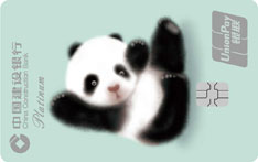 建设银行定制信用卡国潮祥瑞系列（PANDA）