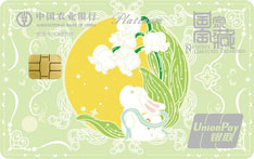 农业银行国家宝藏信用卡（玲兰仙兔版）
