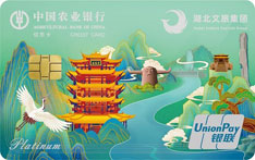 农业银行惠游楚天信用卡