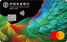 农业银行乐绚万事达白金信用卡（欧元版）