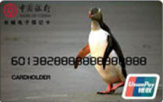 中国银行长城照片借记卡（上海）