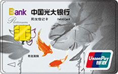 光大银行阳光借记卡（理财白金卡）