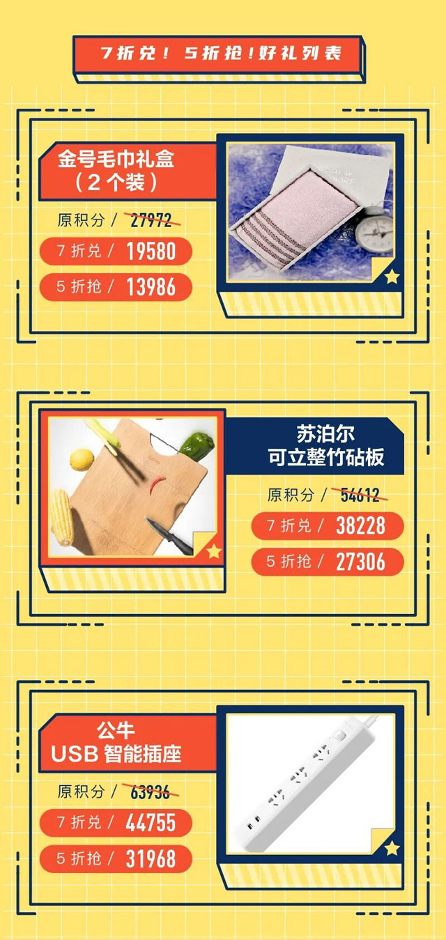 盛京银行信用卡带着神兽吃喝玩乐，5折抢！7折兑！
