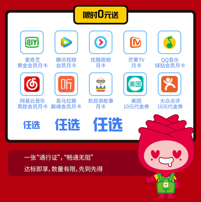 盛京银行信用卡0元送，超值权益任意选！
