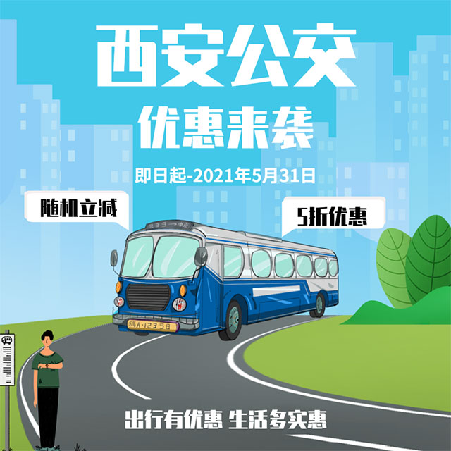 云闪付绑定秦农银行信用卡，西安公交5折乘、随机立减